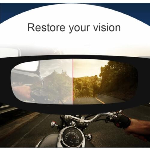 Rainproof Anti-fog Helmet Patch Motorcycle Helmet Patch Film Protective Film For Cycling Safety Helmet Car Styling