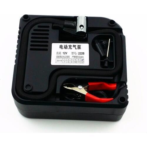 12V 150PSI Portable Air Compressor Auto Car Electric Tire Air Inflator Pump also for sports balls indoor inflatable sofa .ballon