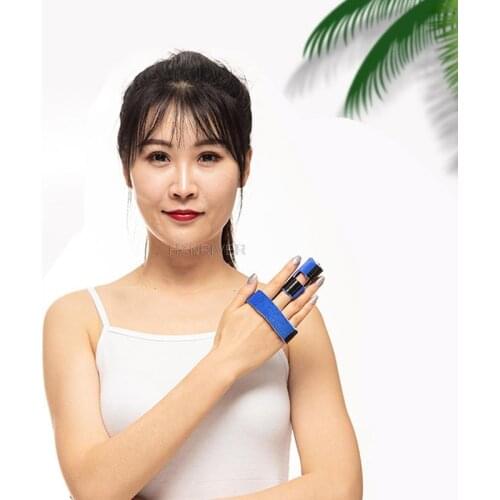 Phalanx single finger fracture fixed with gear breathable support cases injured finger fracture belt