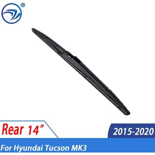 Wiper 14" Rear Wiper Blade For Hyundai Tucson MK3 2015 2016 2017 2018 2019 2020 Windshield Windscreen Tailgate Window