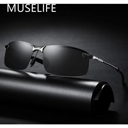 Photochromic Sunglasses Men Polarized Driving Chameleon Glasses Male Change Color Sun Glasses Day Night Vision Drivers Eyewear