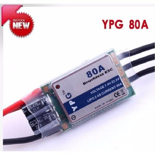 YPG 80A (2~6S) SBEC Brushless Speed Controller ESC High Quality