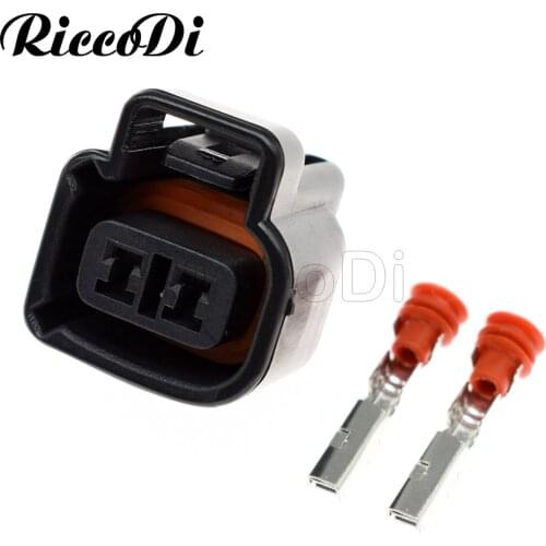 1/5/10/20Kits 2Pin Way 2mm Black Auto Waterproof Female Connector With Terminals For Nissan Car DJ70230Y-2-21