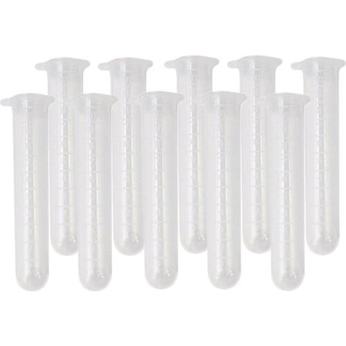 10 Pieces Clear Plastic Sewing Needles Case Storage Tube Sewing Supplies