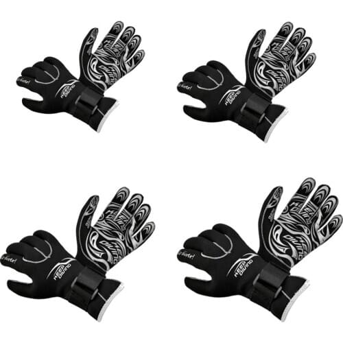 3mm Neoprene Wetsuit Gloves Kayak Diving Swimming Surfing Warm Gloves Swimming Diving Gloves