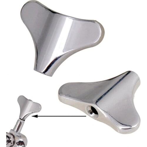 6Pcs chrome Fish Tail Shape Guitar Tuning Peg Tuners Machine Head Replacemen Buttons knob Handle Tip guitar accessories parts