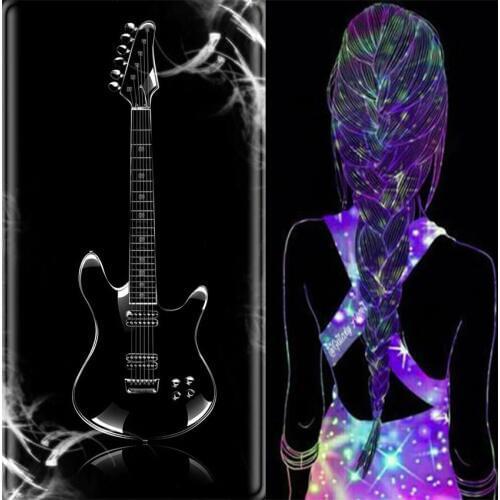 Guitar diamond painting 5d diamond embroidery full set girl 5d diamond mosaic sale cat rhinestone pictures best gift to children