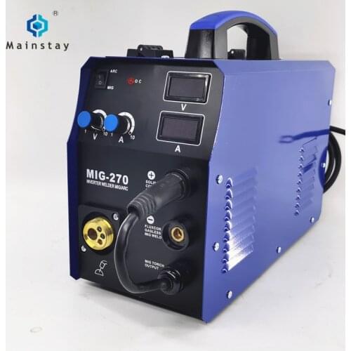 Mig 270 Inverter dc mag mma arc Stick Other arc welders soldaduras Mig welding machine for sale Mig welder