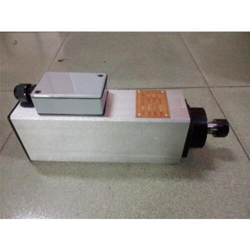 Air-cooled Square Spindle Motor 24000rpm 1.5KW 220V 5.6A 400Hz ER16 for Woodworking New MD45-24ZF-1.5A