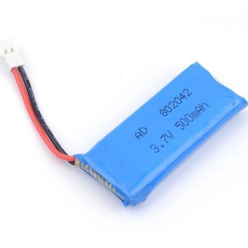 802042 3.7V 650mAh Rechargeable Li-Polymer Li-ion Battery For Hubson107 Udi U942A JJRC H31 H37 JXD385 battery Wltoys Mini Quadco