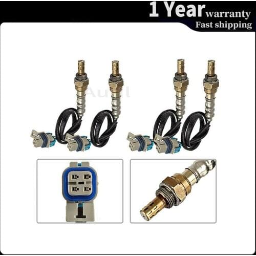 234-4651 234-4407 4 Wires Lambda Oxygen Sensor Up / Downstream for Chevrolet Silverado 1500 Tahoe GMC Sierra Yukon Auto Parts