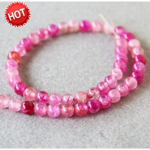 Min Order1) 6mm Fashion Multicolor Natural Onyx Beads Round Shape Loose Natural Stone 15inch Jewelry Making Design Wholesale