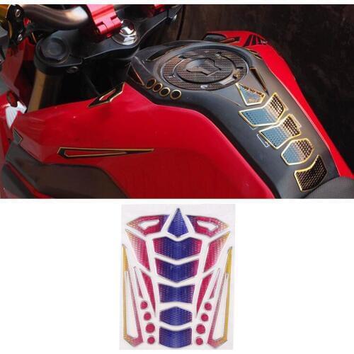 Motorcycle Gas Fuel Oil Tank Pad Protector Decal Sticker Universal