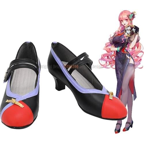 Perona Shoes Cosplay One Piece Perona Cosplay Shoes Customized Leather Boots