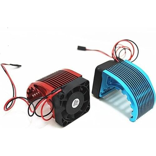 RC Alum. Alloy Motor Heatsink CNC 4010 40*40mm Fan For Brushless Motor 42mm Hobbywing Leopard Castle 4274 1515 812 T8 4268 4272