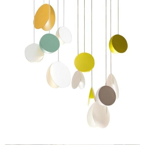 Nordic deco chambre luminaire glass ball Home Decoration E27 Light Fixture living room luminaria pendente hanging lamp