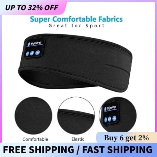 Music Headband Sleeping Headwear Headphone Speaker Sports Running Elastic Earphone Headbands Wireless Music Headset