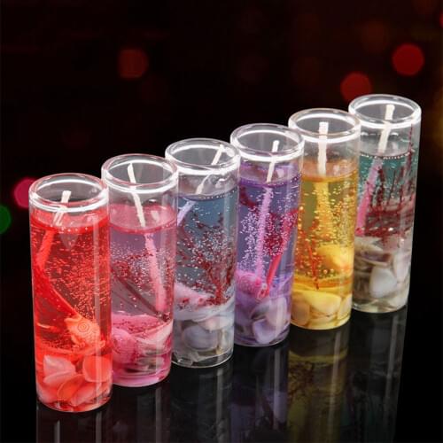 1pc Aromatherapy Candles Scented Smokeless Valentines Jelly Candle Decoration Gift