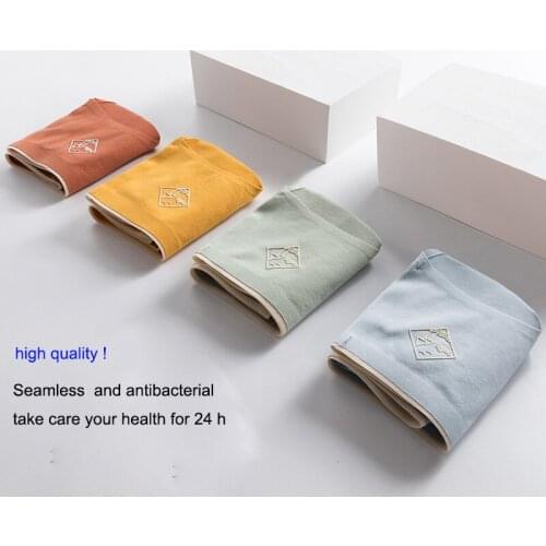 2 PCS/lot Womens Underpants Girls Panties Breathable Underwear Briefs Bow Seamless Sexy Lingerie Calcinhas Panty Solid color