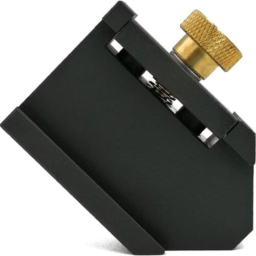 Angle Scribe Carpentry DIY Woodworking Scriber Steel Ruler Positioning Block Line Scriber Gauge Aluminum Alloy Measuring Tools