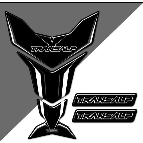 Motorcycle Protective TANK Gas Cap Pad Filler For HONDA TRANSALP Protector Sticker Decal Emblem Badge Logo Fairing Fender