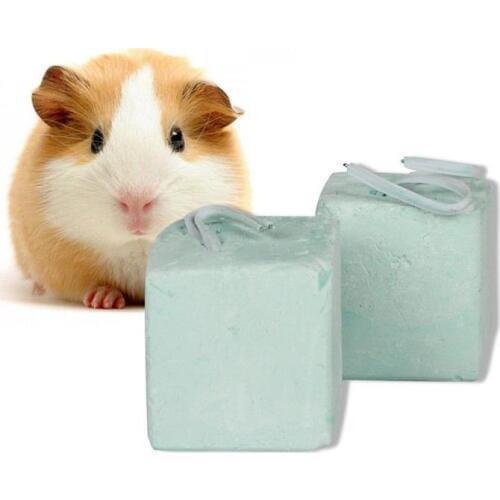 1pc Pet Hamster Mineral Molar Stone Dog Rabbit Guinea Pigs Calcium Grinding Molar Stone Dental Care Chewing Toys Pet Supplies