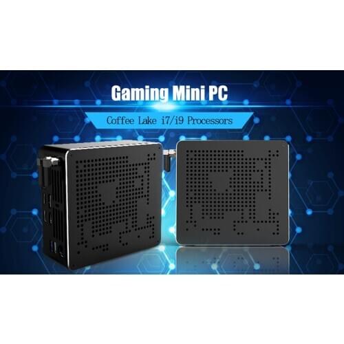 10th Gen i7 10750H Intel Core i9 10880H Mini ITX PC Type C HD Xeon E-2186M I9 9880H Tiny gaming computer TV box windows 10 Pro