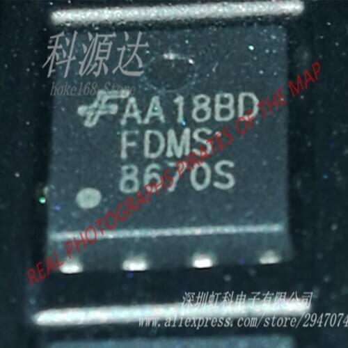 10pcs/lot FDMS8670S QFN-8 FDMS8670 Original In Stock