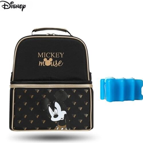2021 New Arrival Disney Multi-function Maternity Diaper Double Shoulders Bag For Mom Nappies Backpack Bottle Mother Baby Bag
