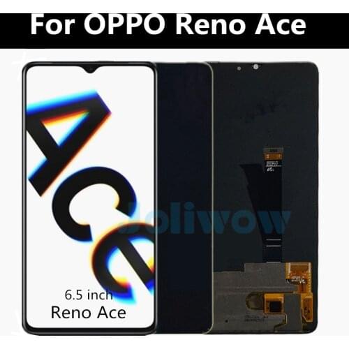 6.5" Original AMOLED reno ace For OPPO Reno Ace LCD Display Touch Screen Assembly Replacement Accessory For Reno ACE LCD Screen