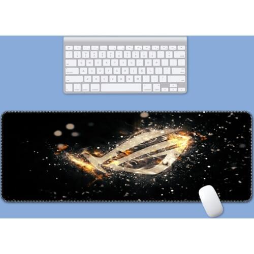 900×400 Rog Gaming Mouse Pad Non-slip Rubber Fabric Large Mouse Pad New Republic of Gamer Computer Mousepad Big Mouse Mat