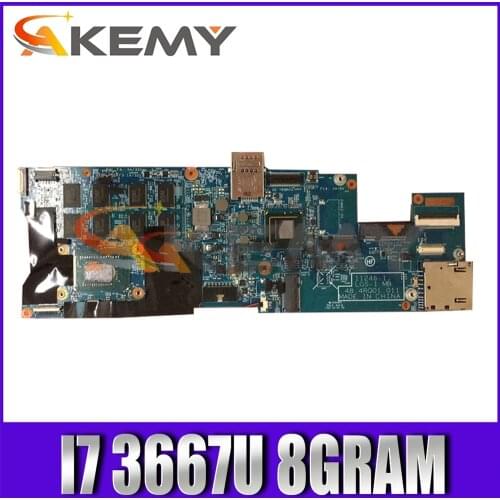 Akemy 48.4RQ01.021 Motherboard For Lenovo ThinkPad X1C Carbon X1 Laptop Motherboard FRU 04X0495 CPU I7 3667U 8GRAM 100% Test