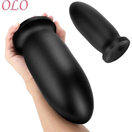 OLO Large Butt Plug Anus Expansion Stimulator Prostate Massage Erotic Anal Sex Toys For Men Woman Gay Super Huge Anal Plug