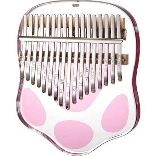 Cega Kalimba 17 Keys 21 Keys Carbon Fiber Thumb Piano Mbira Teclado Musical Instrumentos
