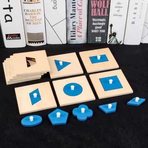 Montessori Wood Insets Puzzle Board Family Version Preschool Early Childhood Education Training Baby Toys Brinquedos Juguetes