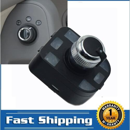 Electric Adjust Master Switch Rear View Mirror Control Knob For AUDI A1 A2 A3/S3 A4/S4 A6/S6 A8/S8 Q7 TT R8 RS4 RS6 SEAT Exeo