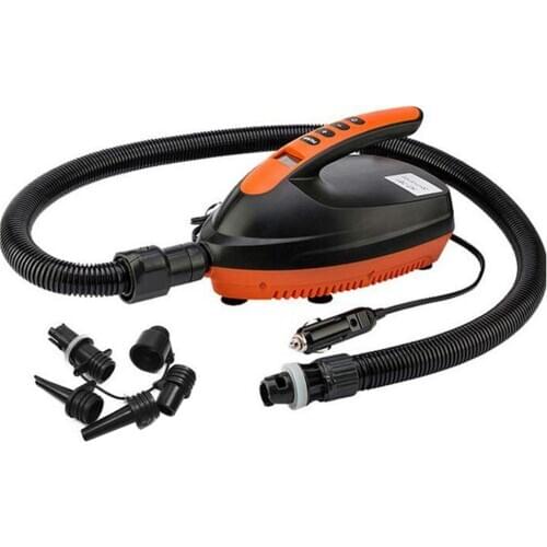 12V Electric Air Pump Intelligent 16PSI for Inflatable Standup Paddleboarding