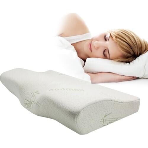 Slow Rebound Memory Foam Neck Pillow Orthopedic Cervical Coccyx Massager Health Care Pain Release Sleeping Pillow