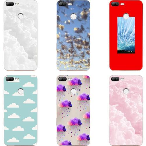 90H clouds on blue sky Soft Silicone Tpu Cover phone Case for huawei Honor 9 Lite 10 p 9 10 lite