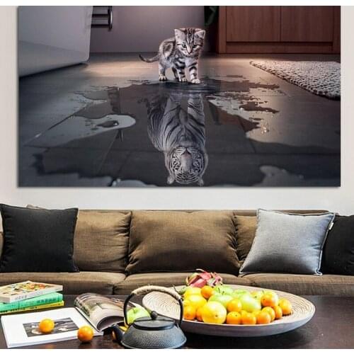 Animal print poster wall art canvas painting decoracion hogar moderno cuadros home decor tableau quadro decorativo affiche obraz