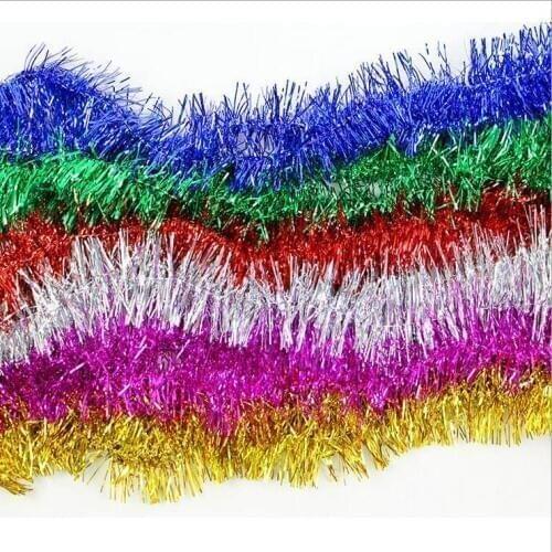 New 10pcs/lot Cheerleaders sequins ribbon, Christmas Omament Decoration Snowflake Color Sequins Wedding Holiday Decorations