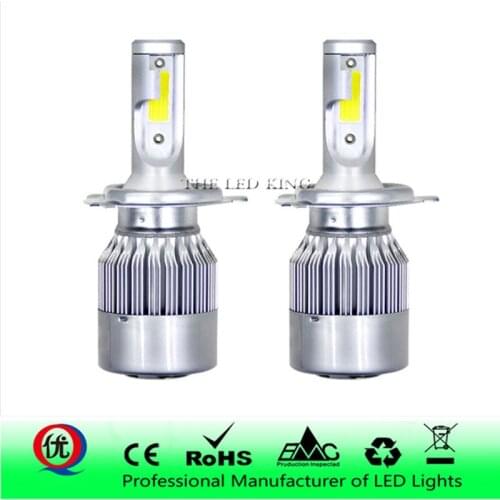 NEW Arrivals H 7 H11 H1 H3 9005 9006 COB LED Headlight Bulbs H4 Hi-Lo Beam 72W 8000LM 6500K/4300K Auto Headlamp Led Light