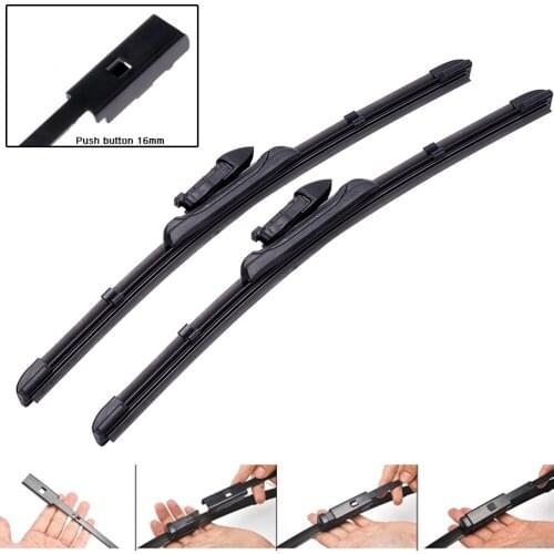 Pair of Front Windshield Wipers Blades For VW GOLF MK7 2017-2019 26" 19"