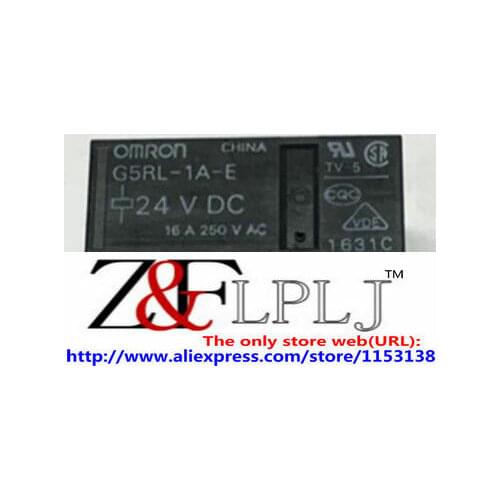 Relay G5RL-1A-E-24V G5RL-1-E-24VDC G5RL-1A-E G5RL-1A-E-5VDC G5RL-1A-E-DC5V G5RL-1A-E-5V new original 10pcs/lot