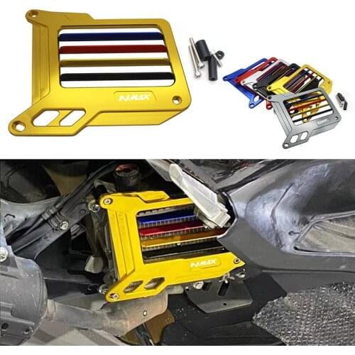 Latest For YAMAHA NMAX 125 NMAX 150 NMAX 155 2020 V2 SEMSPEED CNC Motorcycle Radiator Guard Grille Cover Cooler Protector