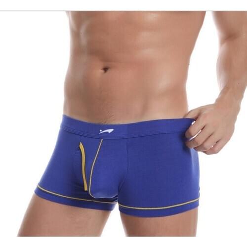 Sexy Men Underwear Boxer Short Modal Panties Man Breathable Low waist Pouch Underpants cueca masculina ropa interior hombre S-XL
