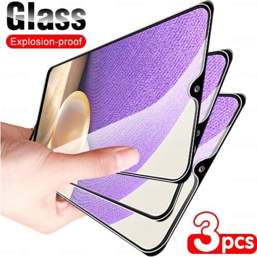 3pcs Front Film For Samsung Galaxy A32 5G full cover screen protector for samsung samsun galaxi a 32 32a 4G protective glass
