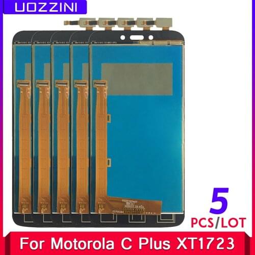 5 Pcs/lot AAA+ Grade LCD For Motorola Moto C Plus XT1723 LCD Display Touch Screen Digitizer Assembly Replacement For MOTO C Plus