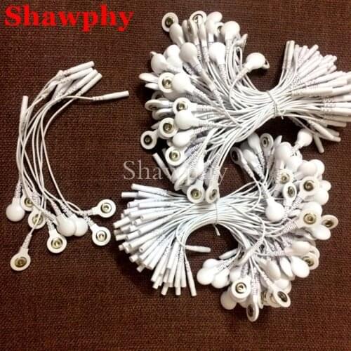 20Pcs Electrode Lead Wires 2.0mm Pin To 3.5mm Cables Snap Head Cables Connection Wires For TENS/EMS Therapy Machine