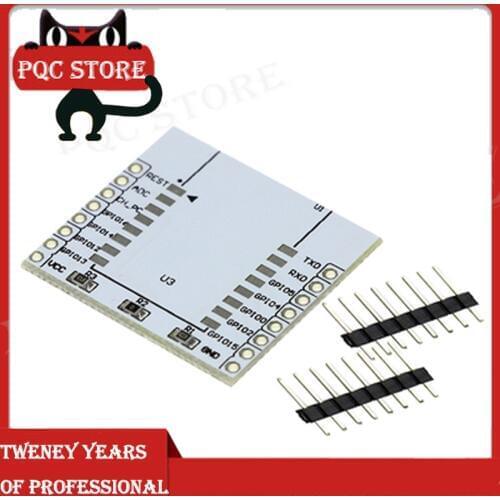 5pcs/lot ESP8266 serial WIFI Module Adapter Plate Applies to ESP-07, ESP-12F, ESP-12E